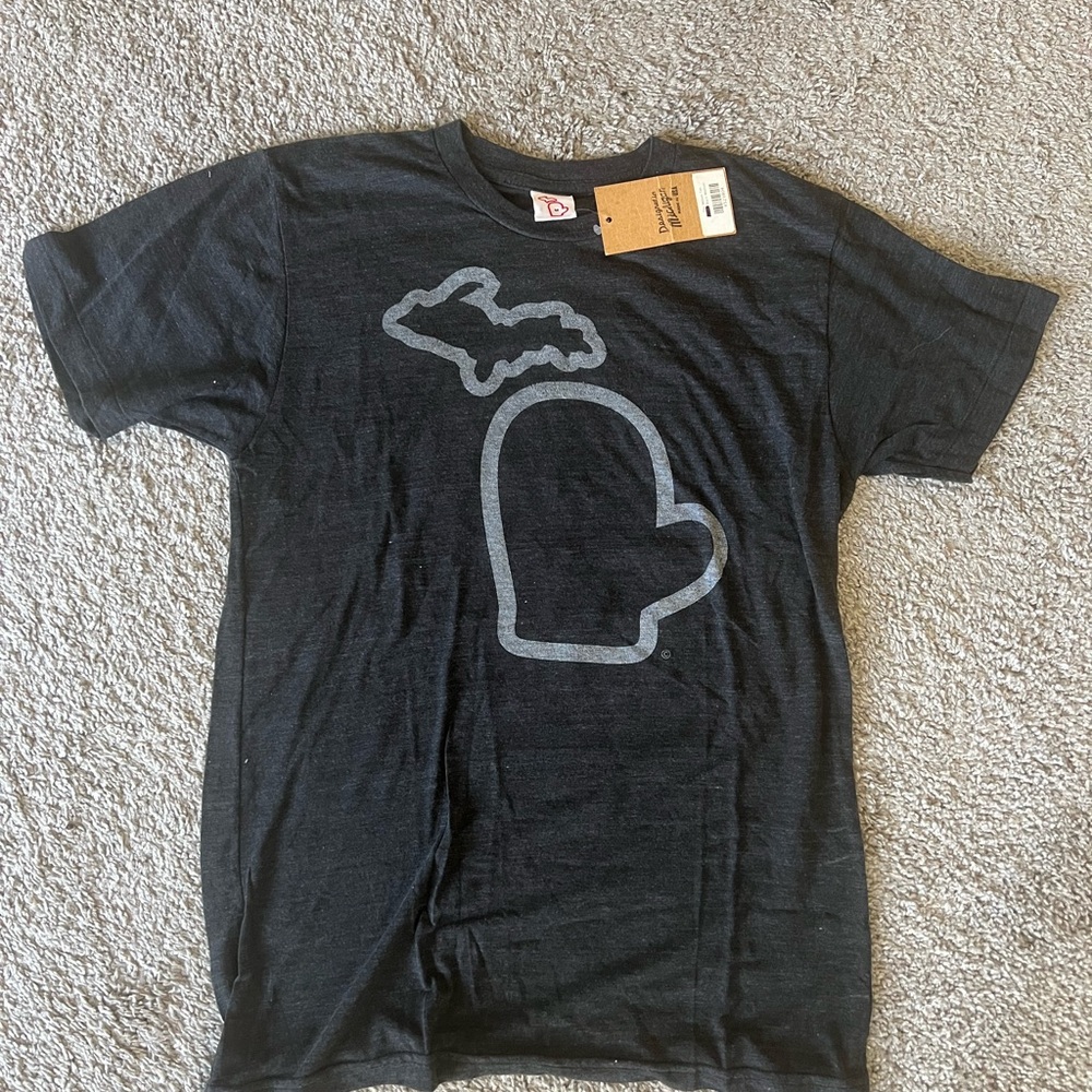 Michigan Black Graphic T-Shirt